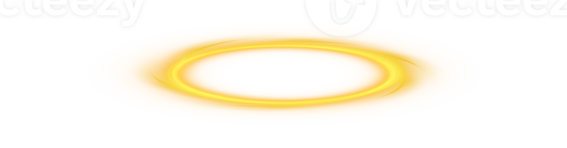 Golden halo angel ring. Light realistic halo, angel ring, Saint aureole symbol. Magic fantasy portal. Futuristic teleport. Three dimensional shiny golden nimbus. . Illustration number 98 png