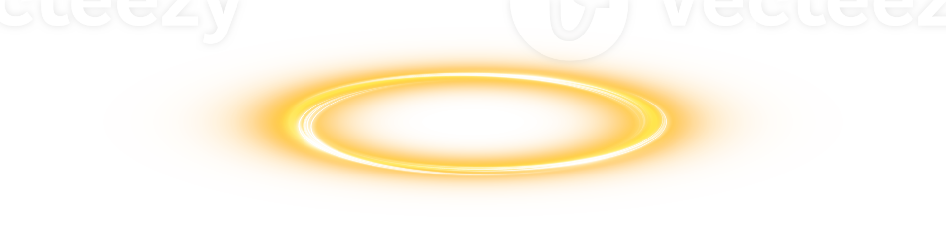Golden halo angel ring. Light realistic halo, angel ring, Saint aureole symbol. Magic fantasy portal. Futuristic teleport. Three dimensional shiny golden nimbus. . Illustration number 88 png