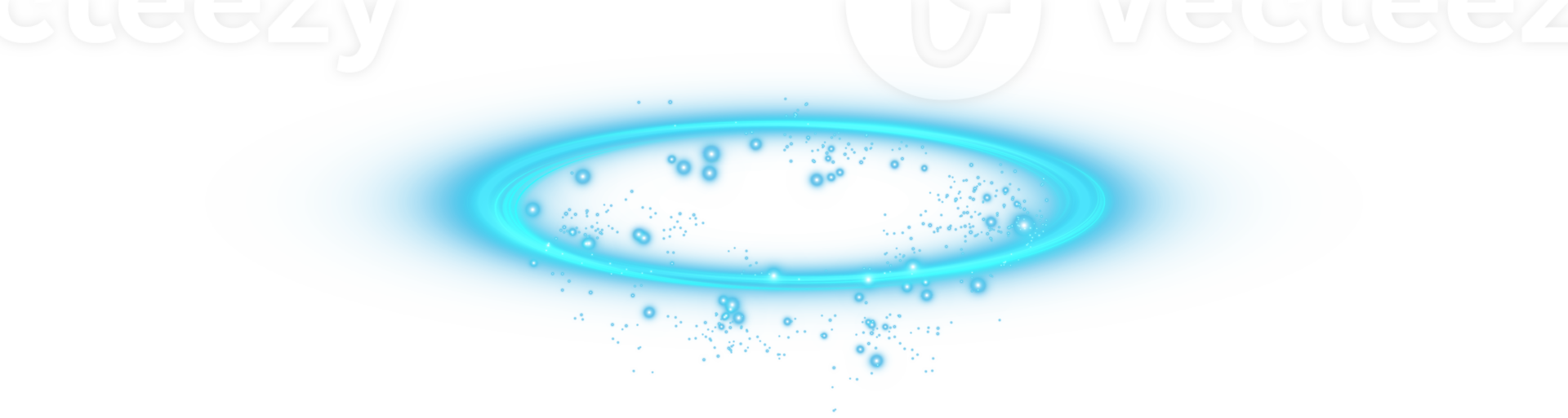 Blue halo angel ring. Light realistic halo, angel ring, Saint aureole symbol. Magic fantasy portal. Futuristic teleport.Three dimensional shiny blue nimbus. . Illustration number 56 png