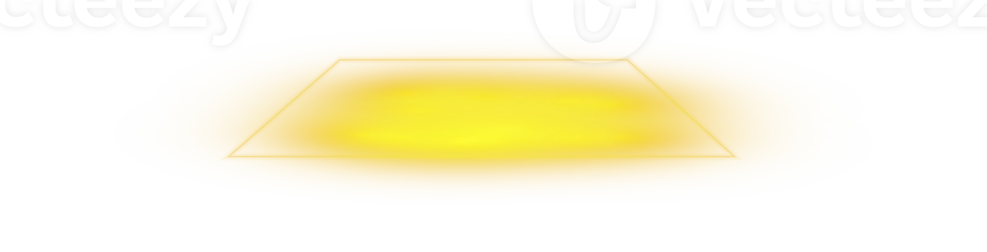 Bright Yellow or Golden Spotlight. Scene. Stage. Podium. Light Effects. Glow light effect. Glowing lamp. . Illustration number 386 png