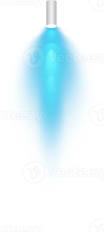 Bright blue Spotlight. Scene. Stage. Podium. Light Effects. Glow light effect. Glowing lamp. . Illustration number 460 png