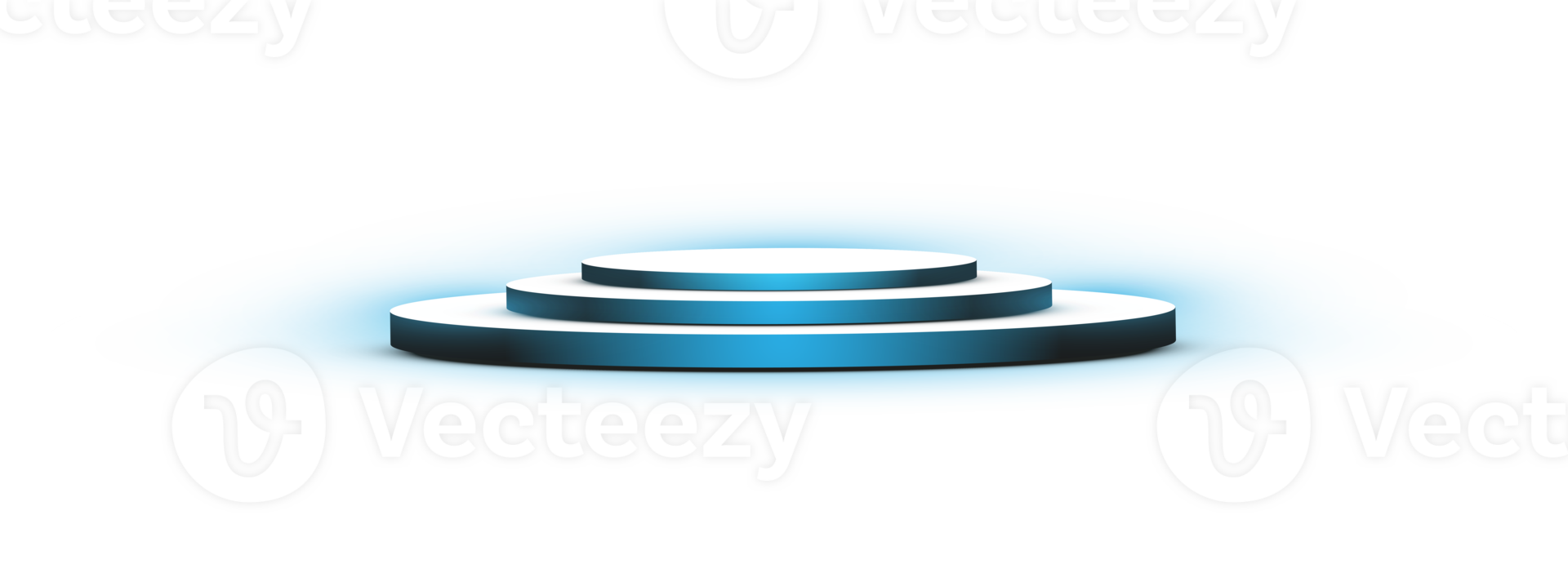 Bright Blue podium. Scene. Stage. Podium. Light Effects. Glow light effect. . Illustration number 8 png