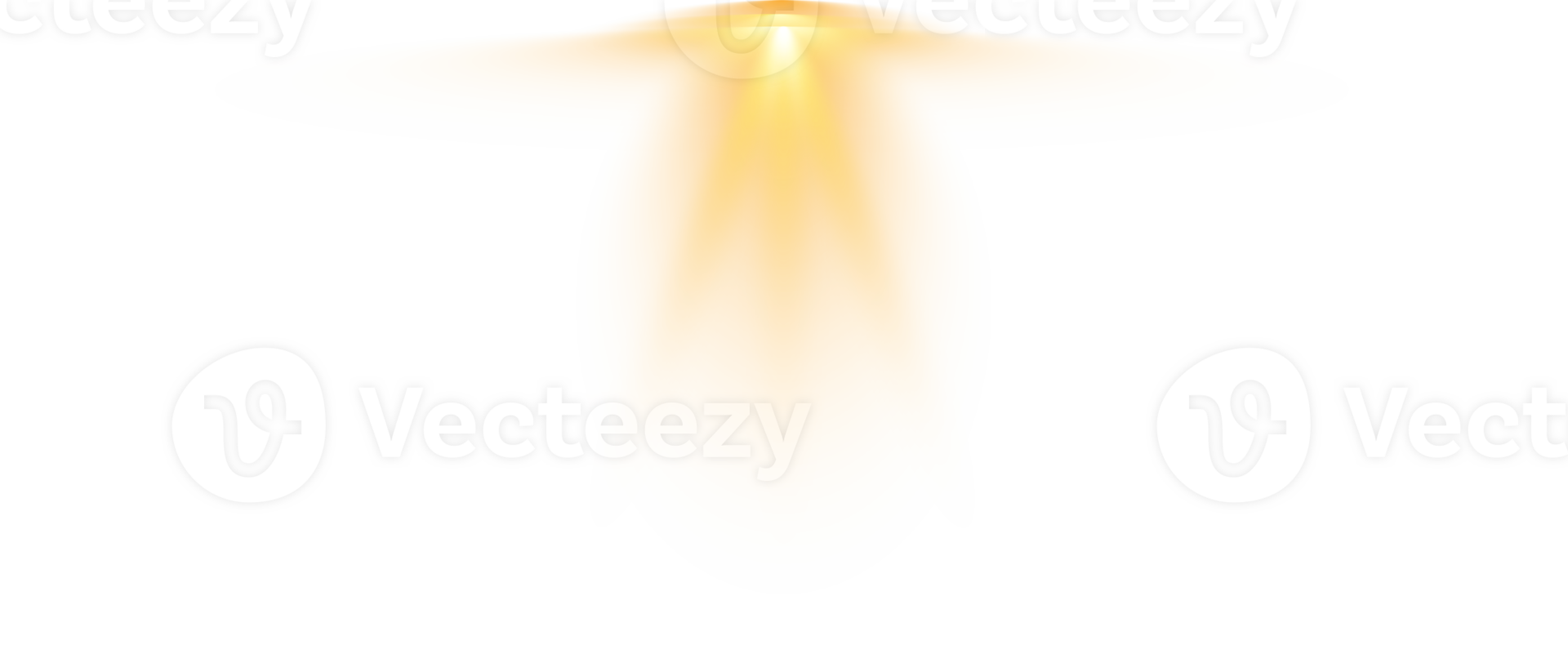 Bright Yellow or Golden Spotlight. Scene. Stage. Podium. Light Effects. Glow light effect. Glowing lamp. . Illustration number 263 png