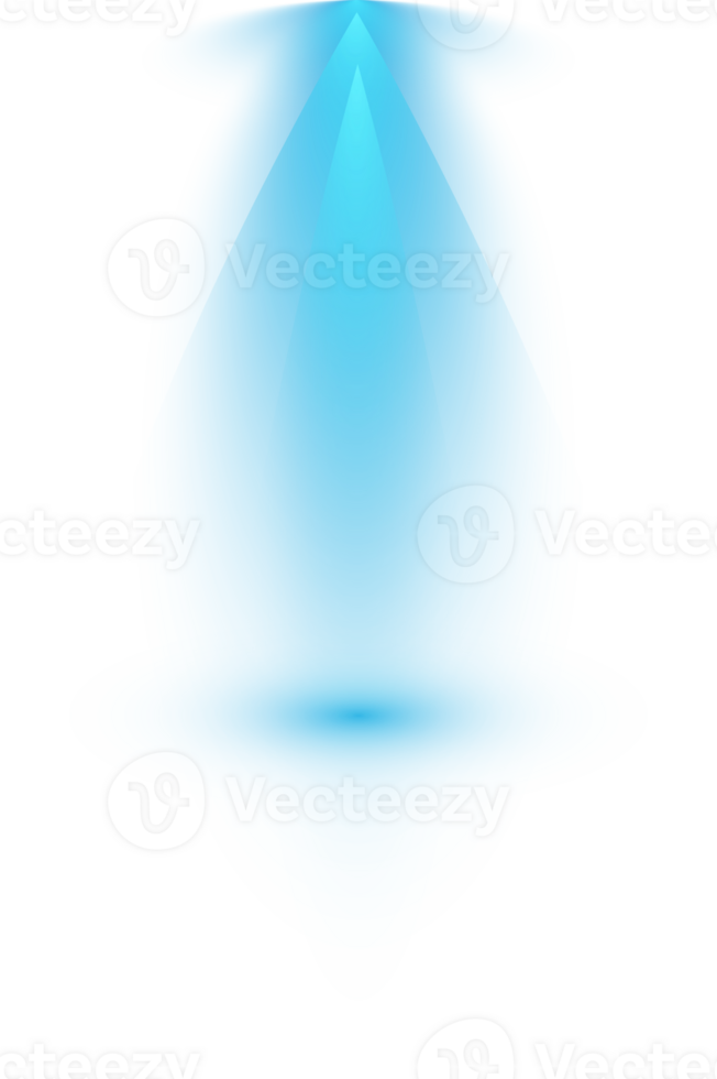 Bright blue Spotlight. Scene. Stage. Podium. Light Effects. Glow light effect. Glowing lamp. . Illustration number 245 png