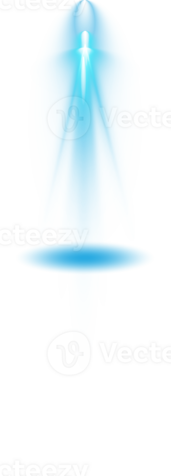 Bright blue Spotlight. Scene. Stage. Podium. Light Effects. Glow light effect. Glowing lamp. . Illustration number 193 png