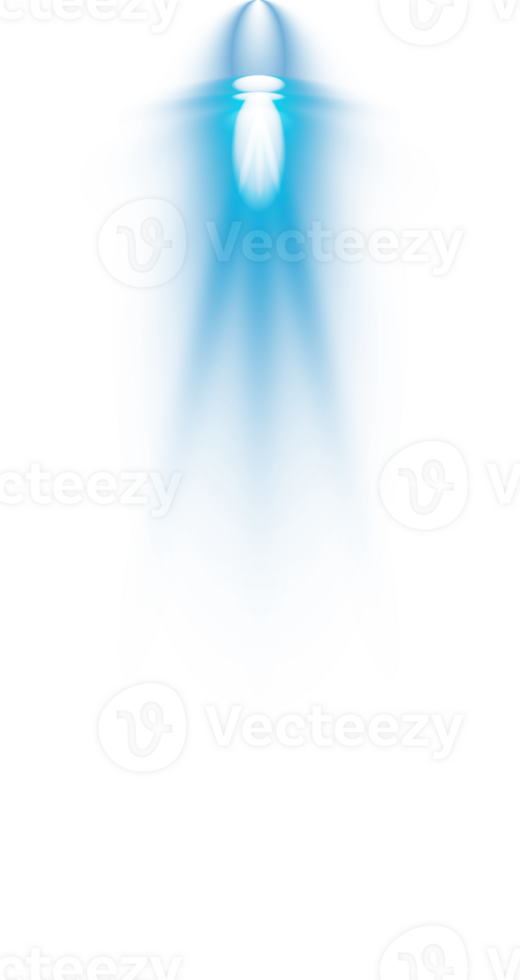 Bright blue Spotlight. Scene. Stage. Podium. Light Effects. Glow light effect. Glowing lamp. . Illustration number 172 png