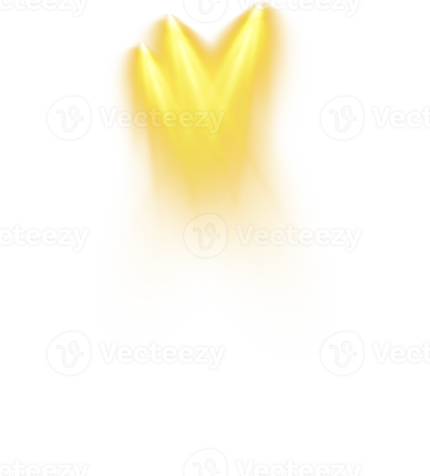 Bright Yellow or Golden Spotlight. Scene. Stage. Podium. Light Effects. Glow light effect. Glowing lamp. . Illustration number 98 png