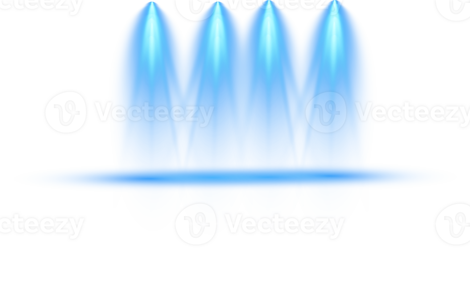 Bright White Spotlight. Scene. Stage. Podium. Light Effects. Glow light effect. Glowing lamp. . Illustration number 143 png