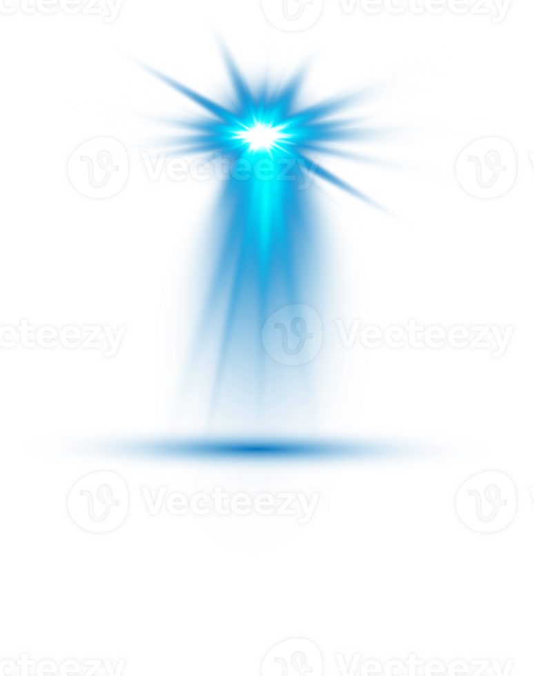 Bright blue Spotlight. Scene. Stage. Podium. Light Effects. Glow light effect. Glowing lamp. . Illustration number 47 png