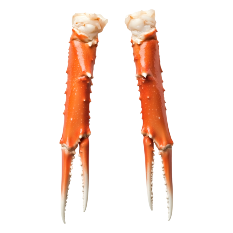 Fresh Red Crab Claws Ready for Gourmet Seafood Dishes and Recipes png