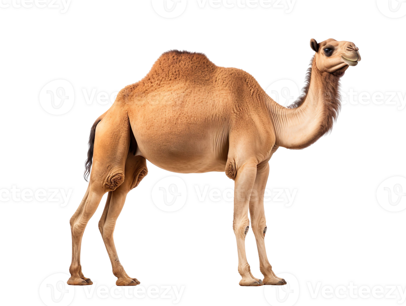 A Camel isolated on transparent background png