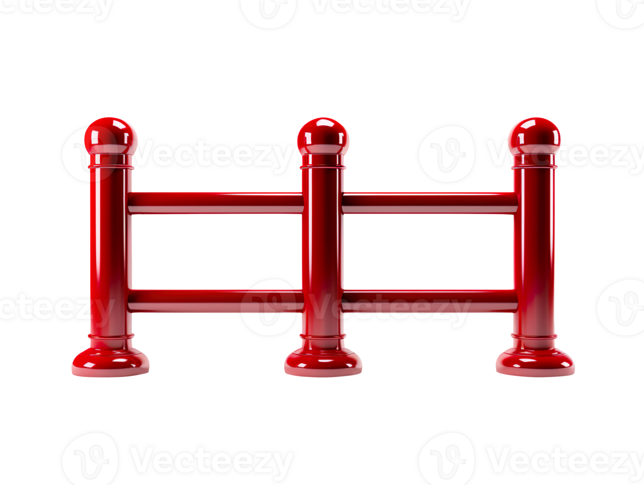 Barrier Post isolated on transparent background png
