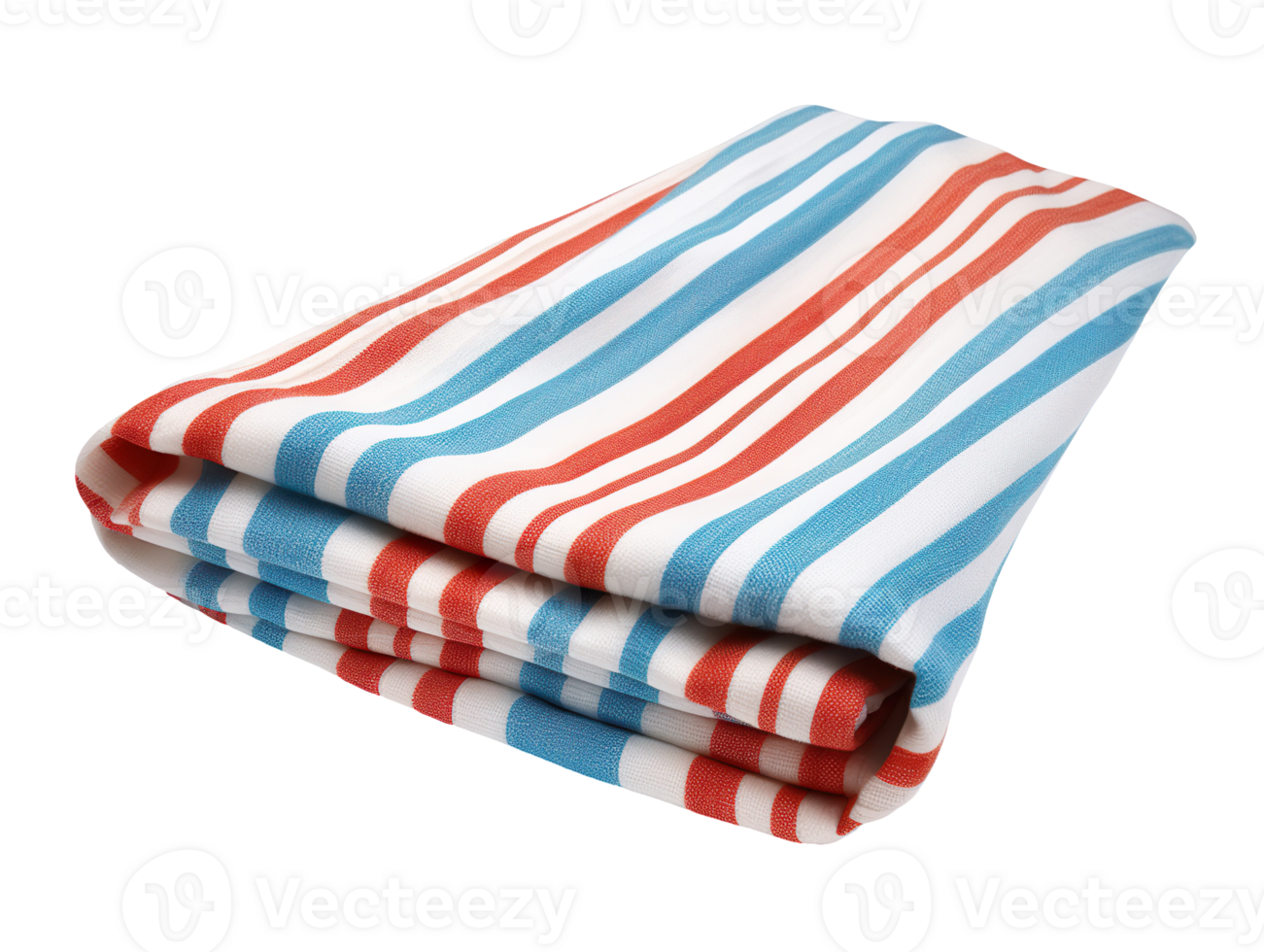 Beach towel isolated on transparent background png