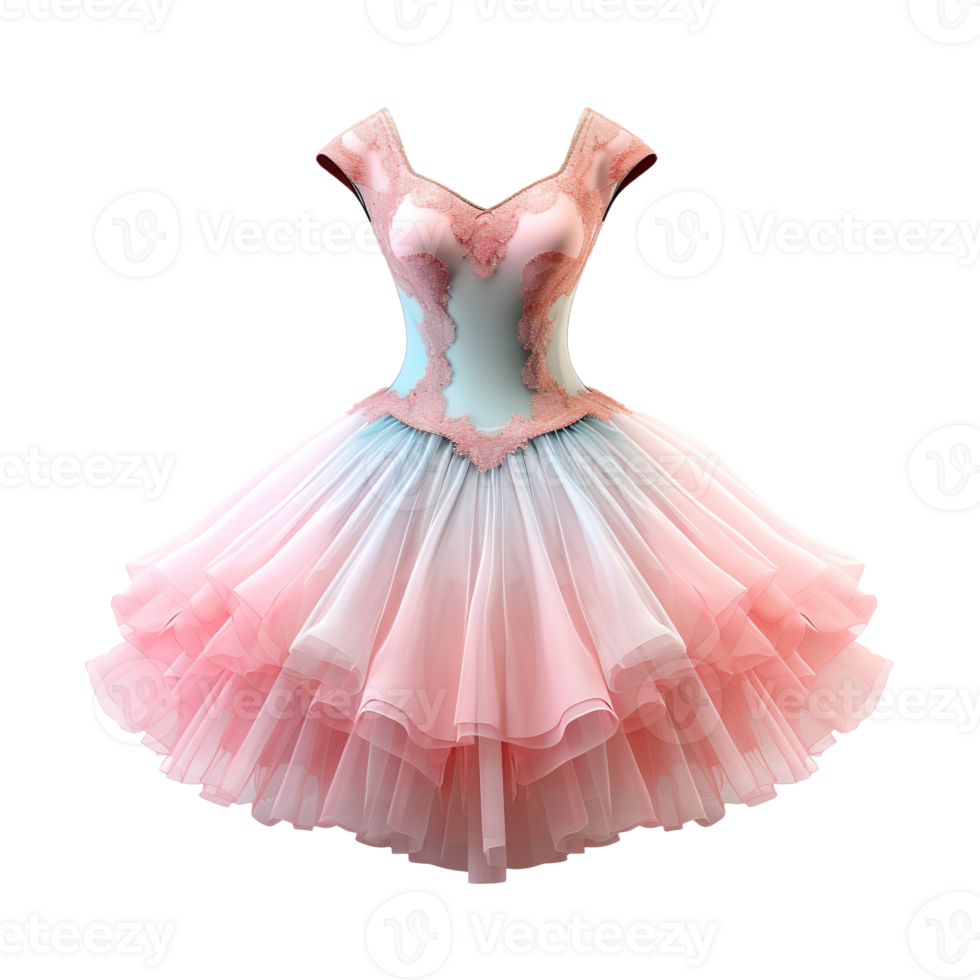 Ballet tutu isolated on transparent background png
