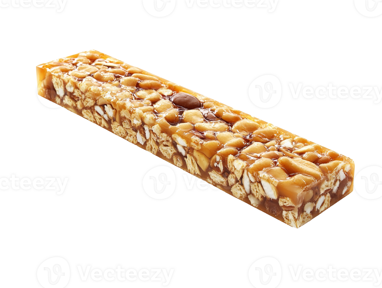 Blank snack bar mockup isolated on transparent background png