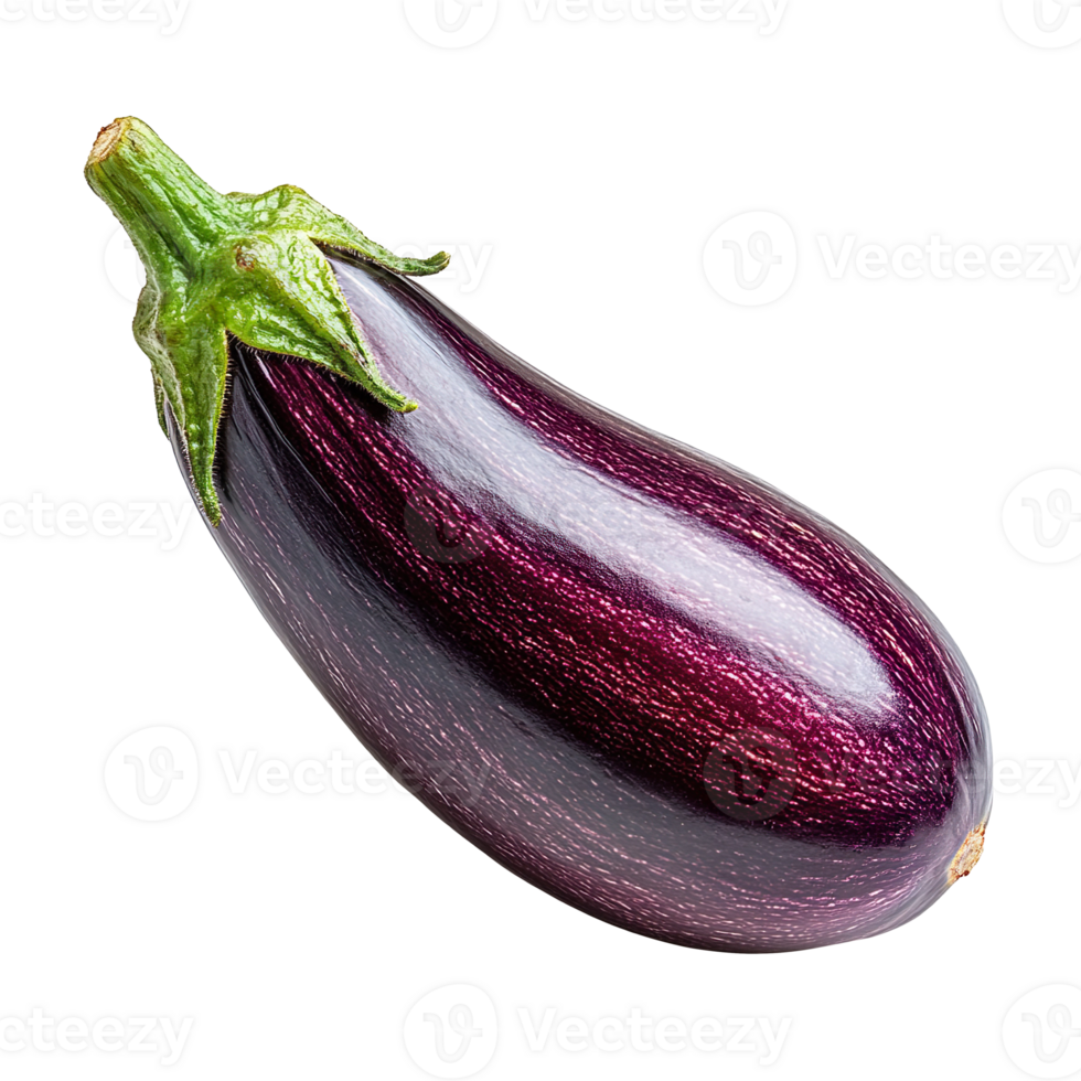Brinjal isolated on transparent background png