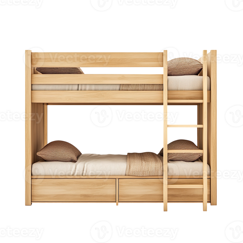 Bunk Beds isolated on transparent background png