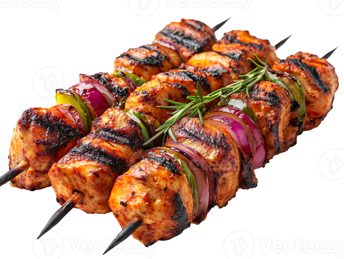 Chicken Kabab Chicken Tikka Kabab isolated on transparent background png