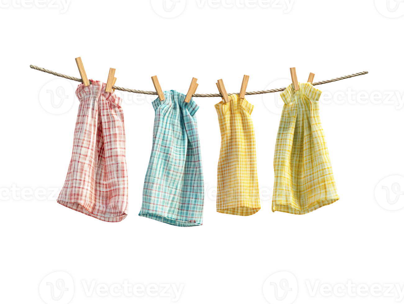 Clothesline isolated on transparent background png