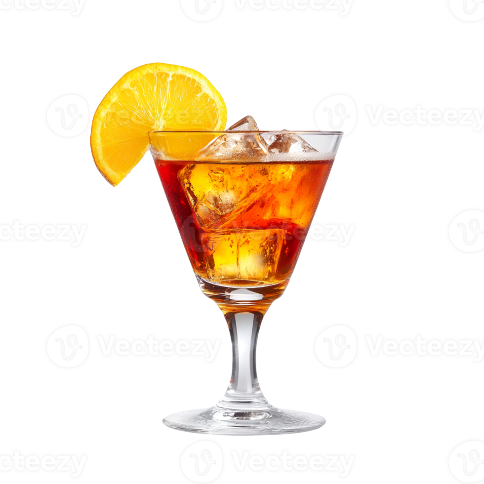 Cocktail isolated on transparent background png