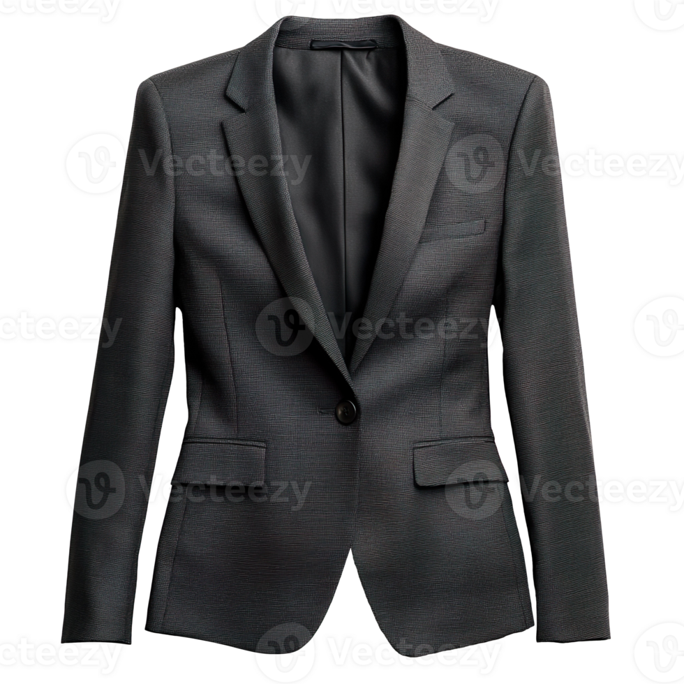 Cropped Blazer isolated on transparent background png
