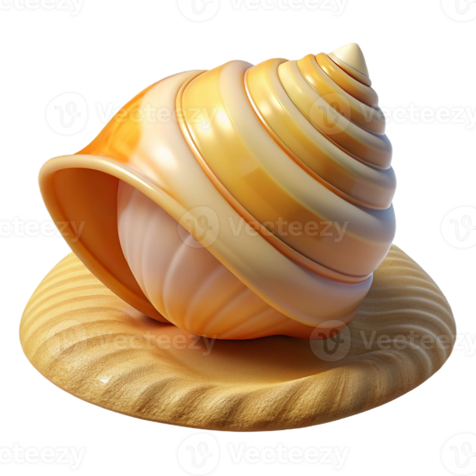 wonderful abstract A Close Up of a Seashell on the Beach Bri genuine png
