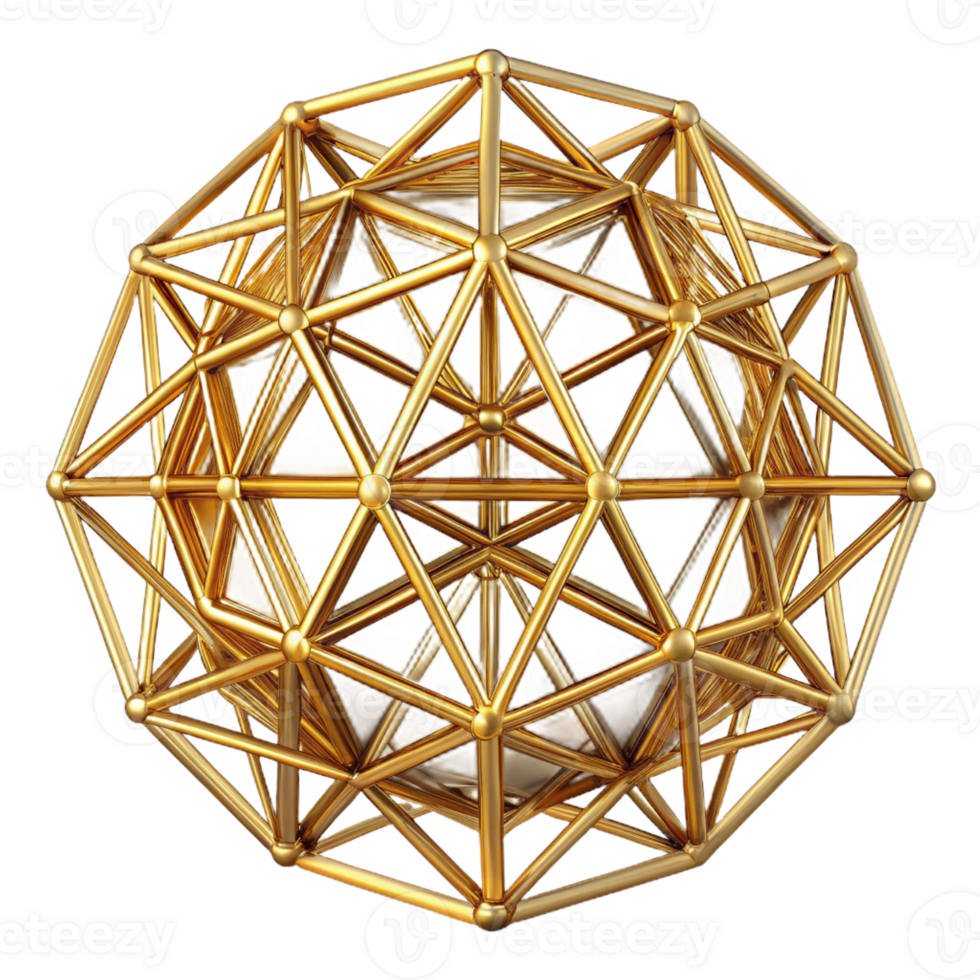 vibrant traditional An Intricate Network of Golden Lines Form original png