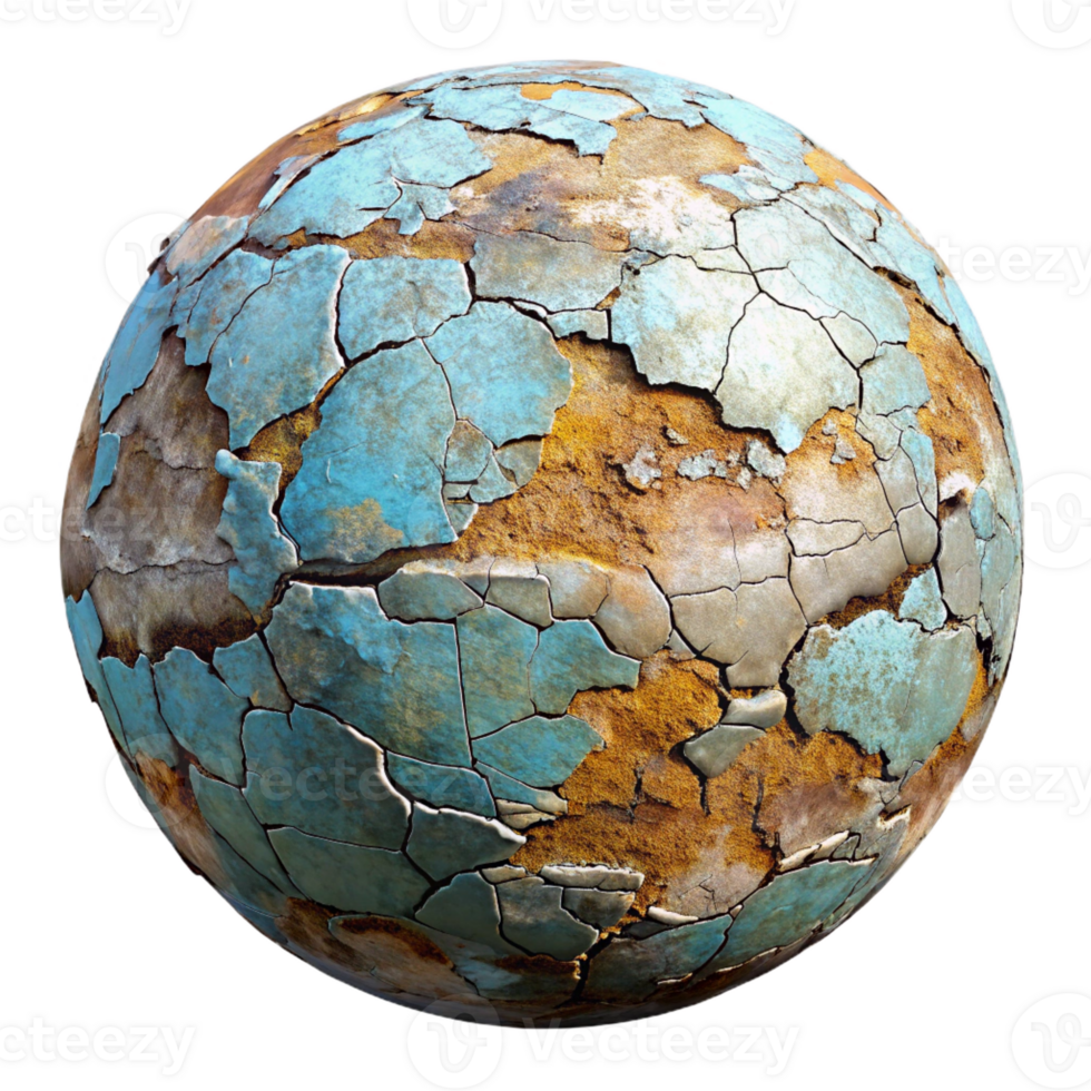 dramatic traditional A Textured Surface of Cracked and Weather high resolution png