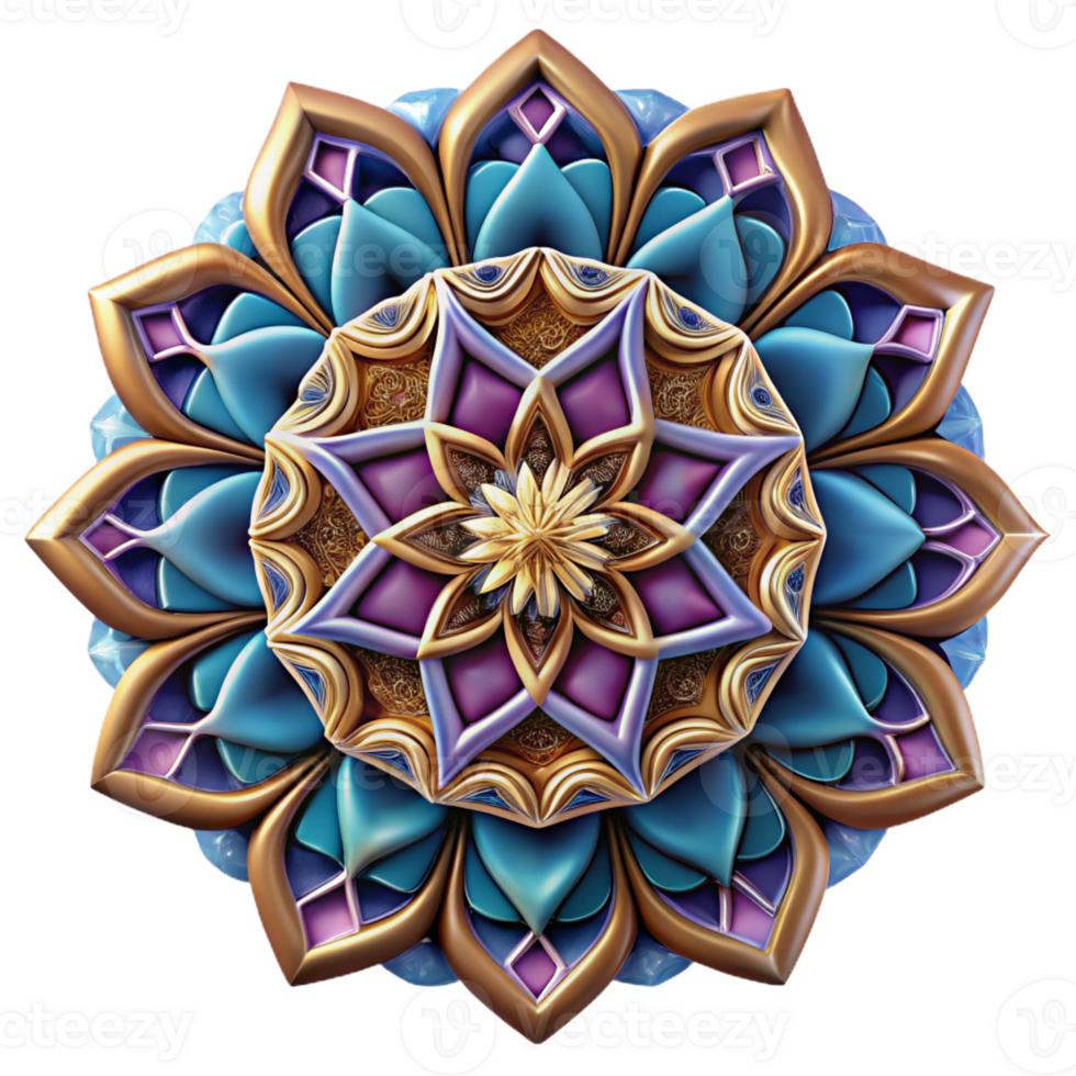 extraordinary abstract A Kaleidoscope of Swirling Geometric Patt high resolution png