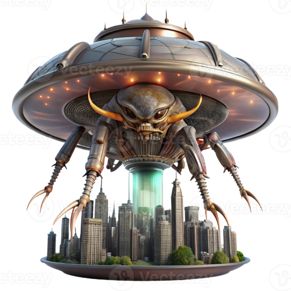 wonderful rustic A Colossal Alien Spaceship Shaped Like png