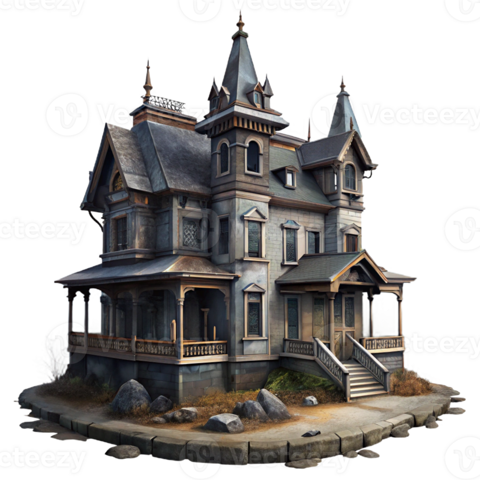 extraordinary vintage A Decaying Victorian Mansion Peeling Pai exclusive png
