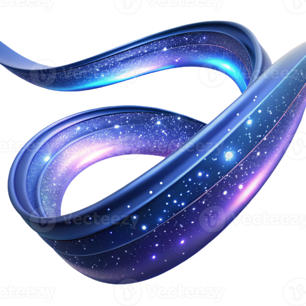 impressive contemporary A Flowing Ribbon of Light Particles Traci genuine png