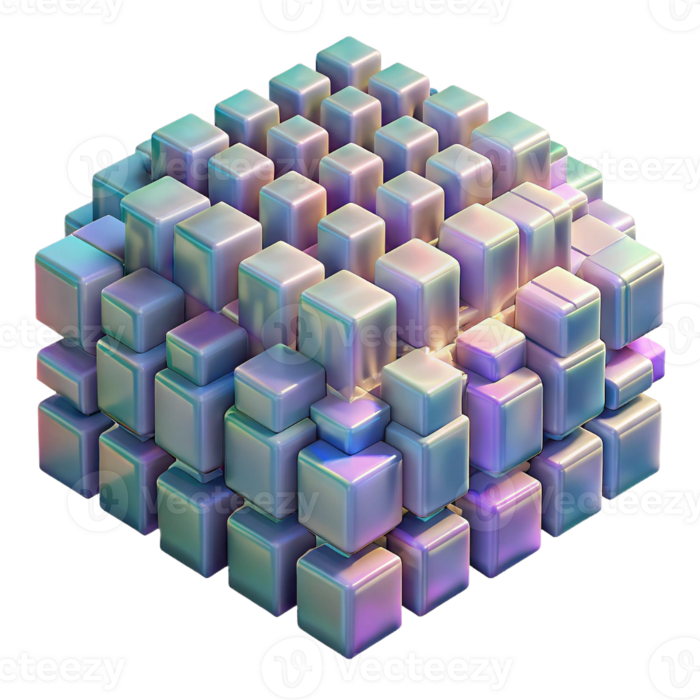 stunning modern A Field of Distorted Glitching Pixels genuine png