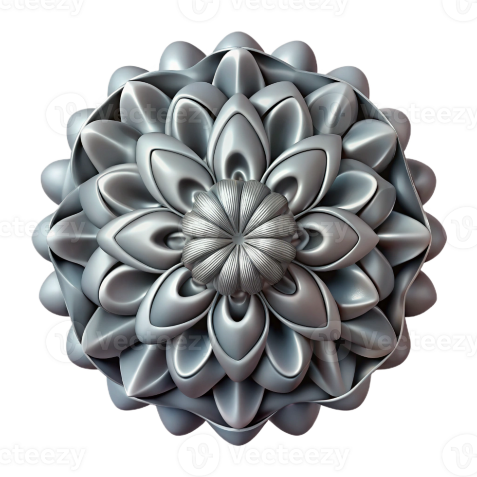magnificent rustic A Complex Fractal Pattern Rendered In professional png