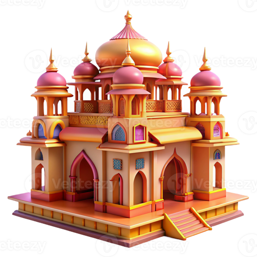 magnificent minimalist Indian Palace Intricate Carvings Vibran premium png