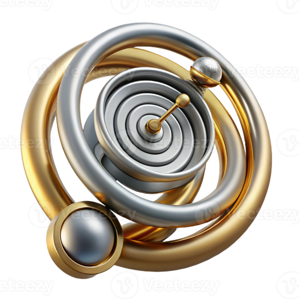 elegant creative A Representation of Time Visualized As professional png
