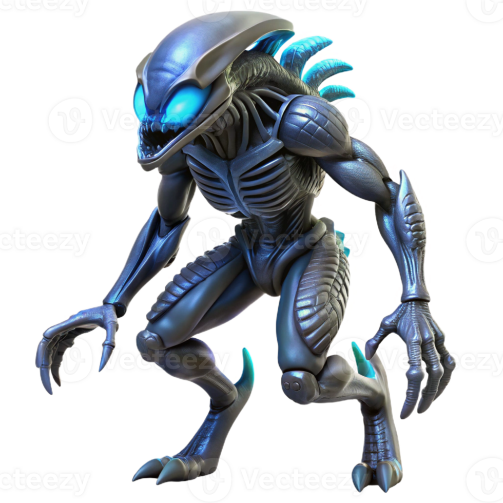 stunning modern A Genetically Engineered Alien Creature authentic png