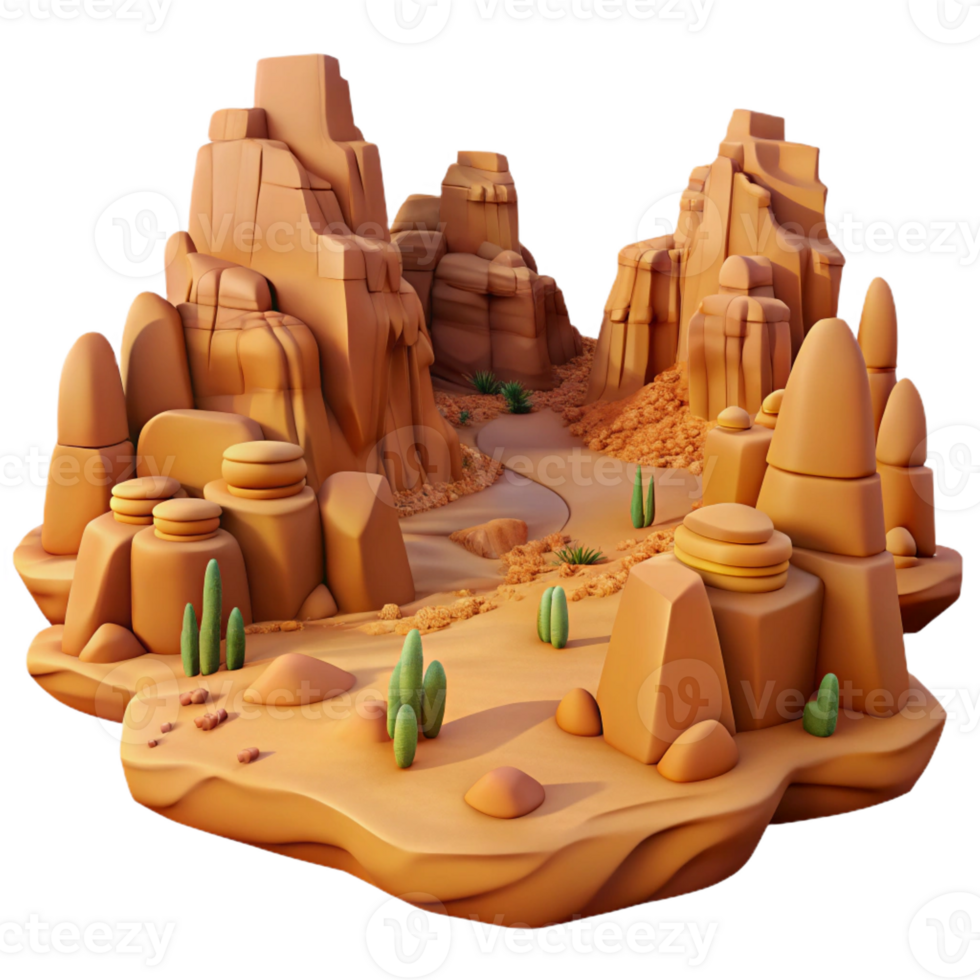 wonderful creative A Desert Canyon with Intricate Rock Format exclusive png