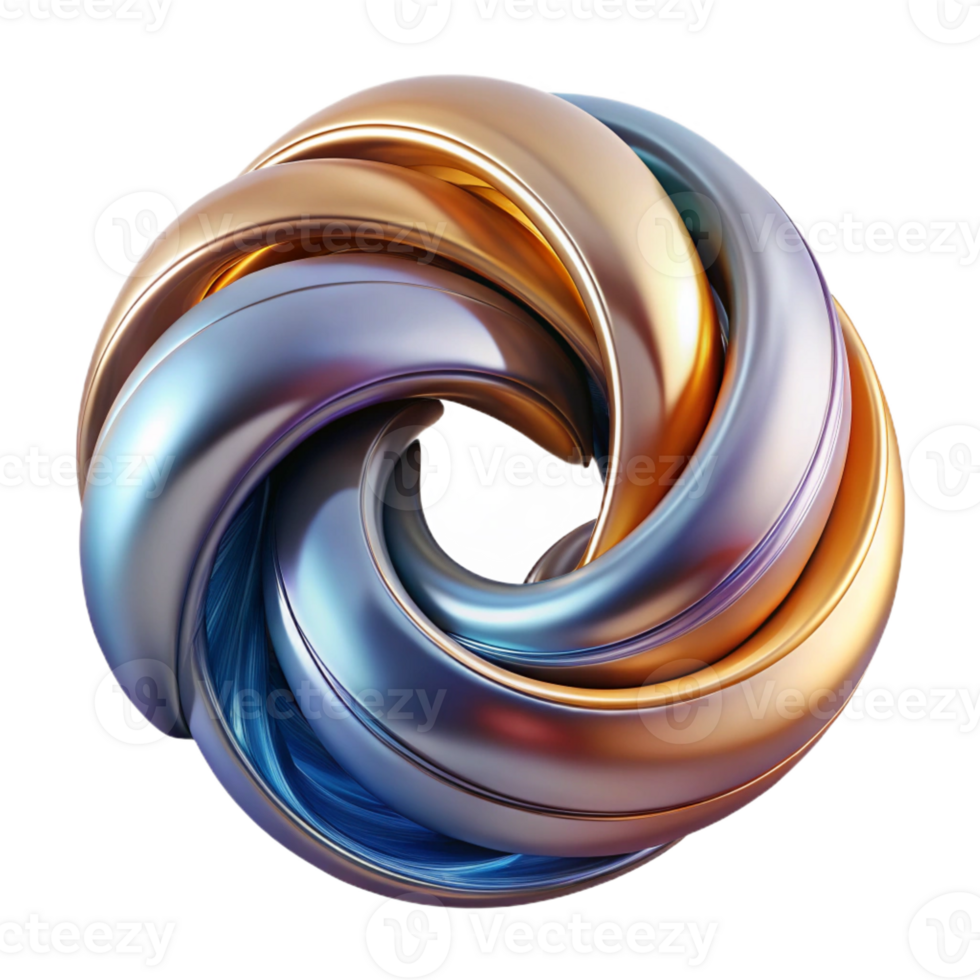 vibrant modern A Dynamic Composition of Swirling Brushstr high quality png