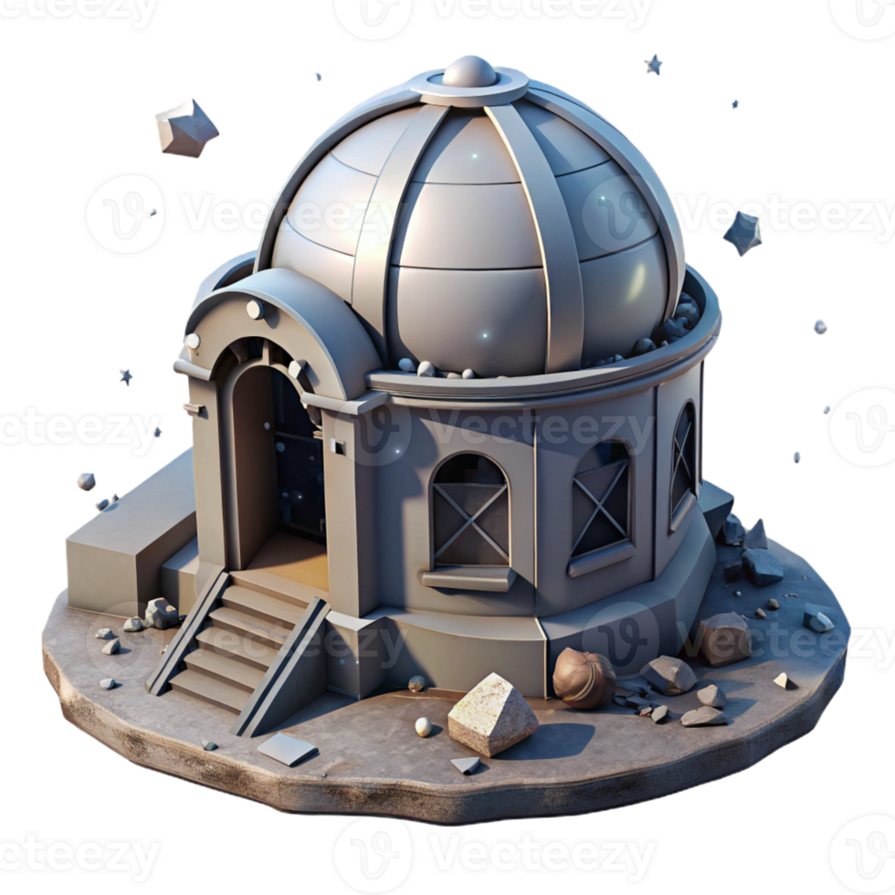 impressive vintage An Abandoned Observatory Crumbling Dome high resolution png