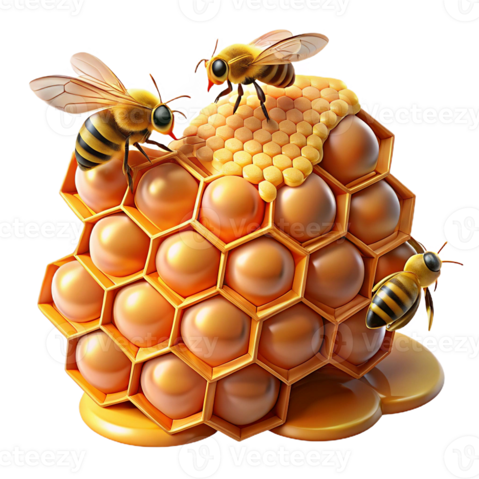 impressive contemporary A Swarm of Honeybees Buzzing Around a Ho exclusive png