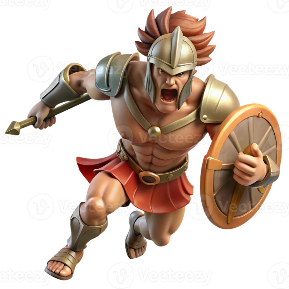 dramatic classic A Fierce Depiction of Ares God of War Ch png