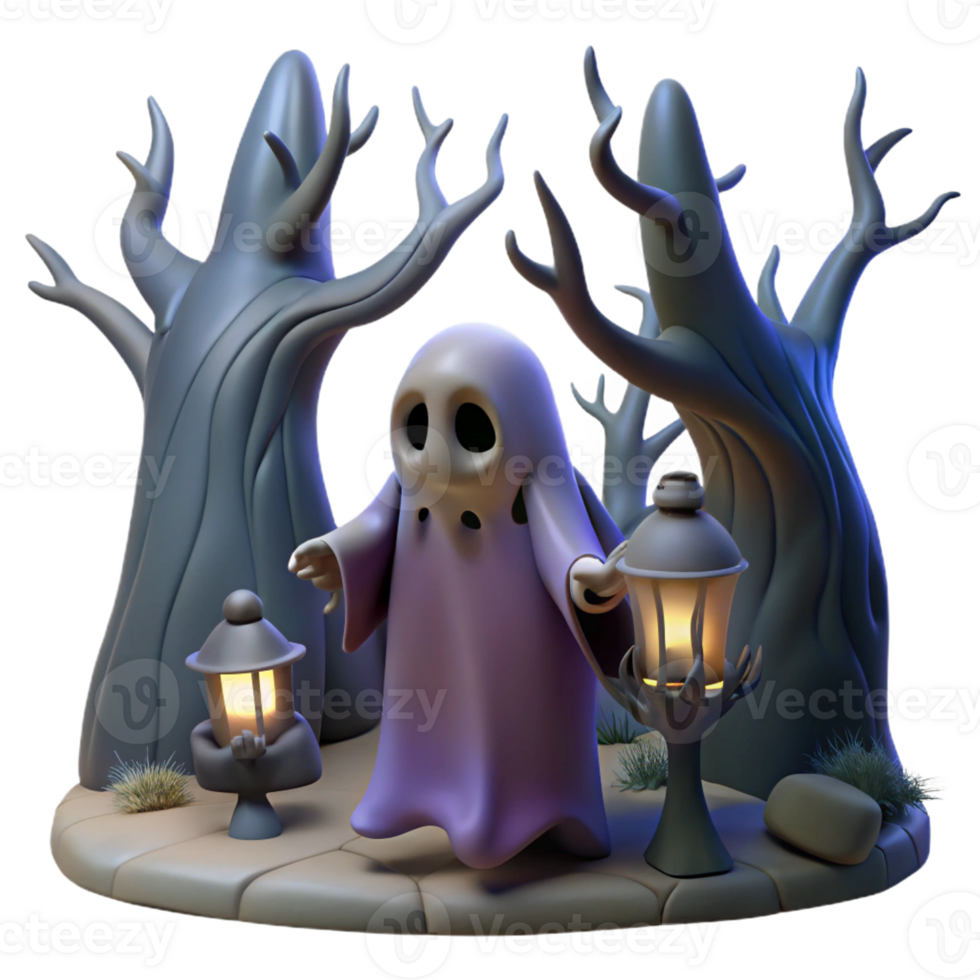 extraordinary traditional A Haunting Depiction of a Will O the Wi detailed png
