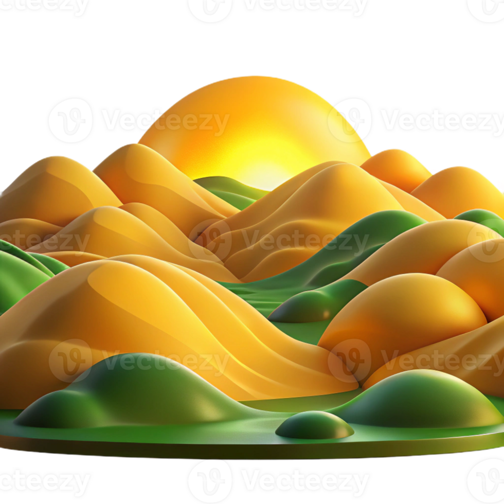 impressive creative A Panoramic View of a Rolling Hills Landsc professional png