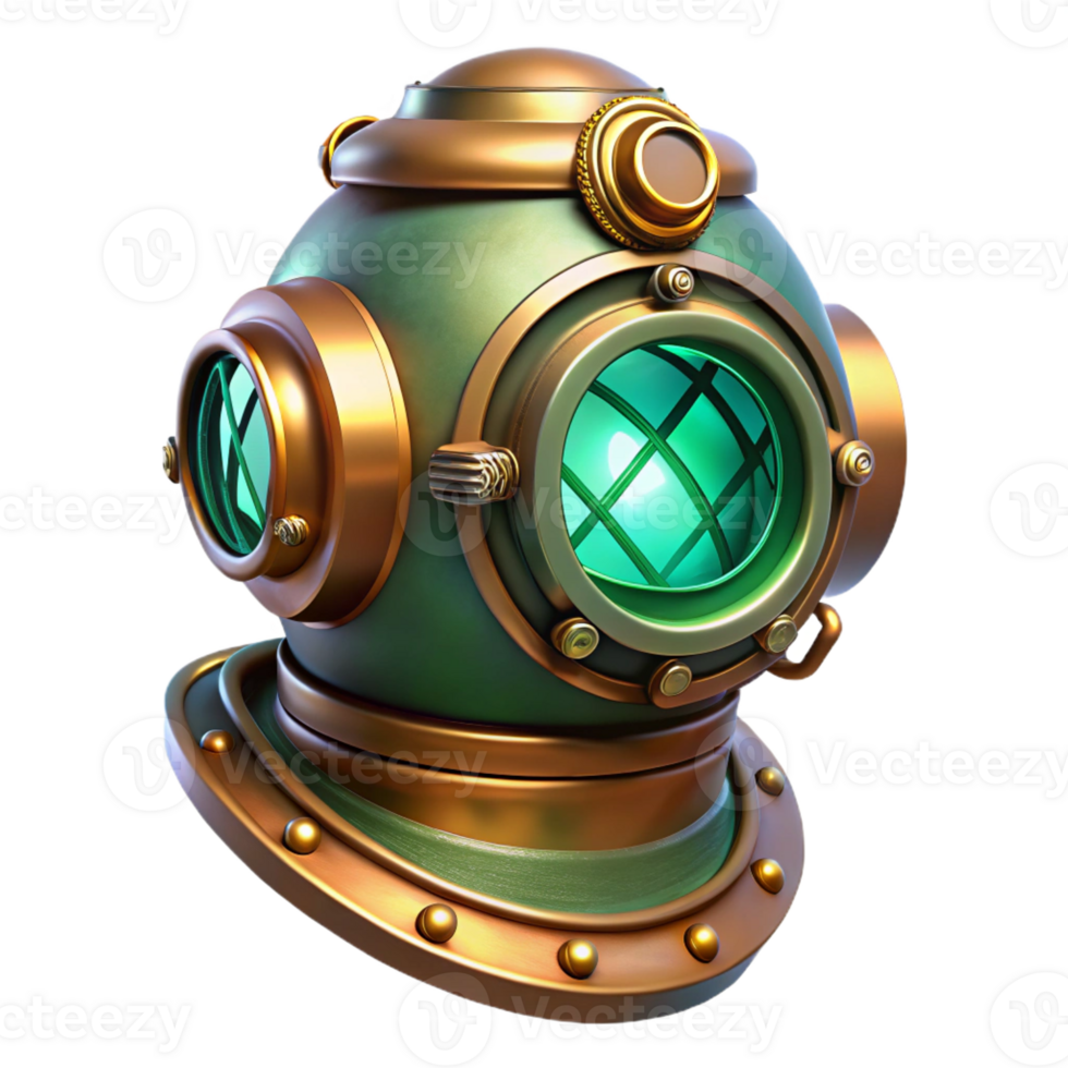 dramatic vintage A Detailed of a Steampunk Div genuine png
