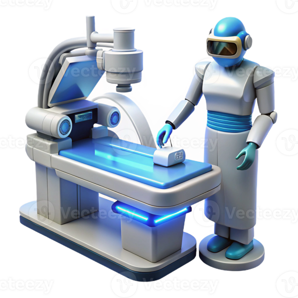 extraordinary abstract A Robotic Surgeon Performing a Surgery Wit png