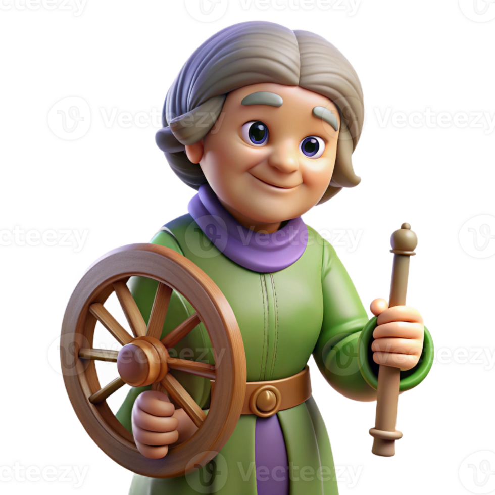 elegant modern A Cunning Loki Disguised As an Old Woma professional png