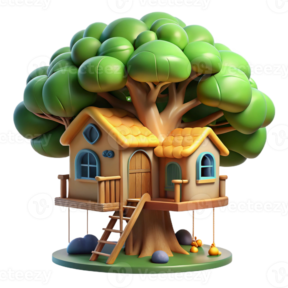 magnificent modern A Treehouse Built Into a Giant Sequoia Tre professional png