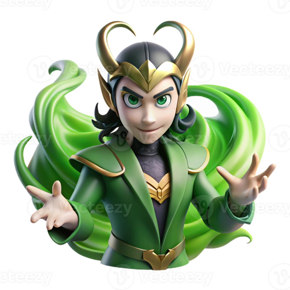 wonderful rustic A Mischievous Loki Transforming Into a Ra high resolution png