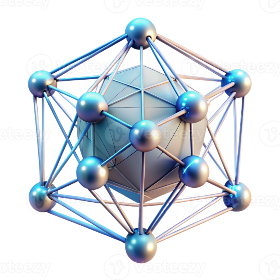 wonderful minimalist A Network of Interconnected Nodes and Lin high resolution png